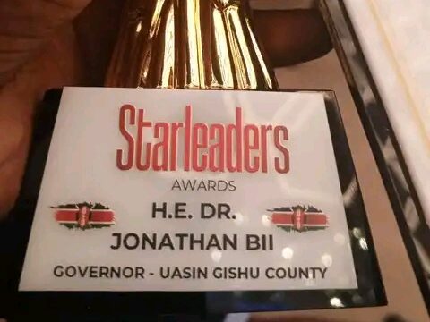 Governor Jonathan Bii Chelilim