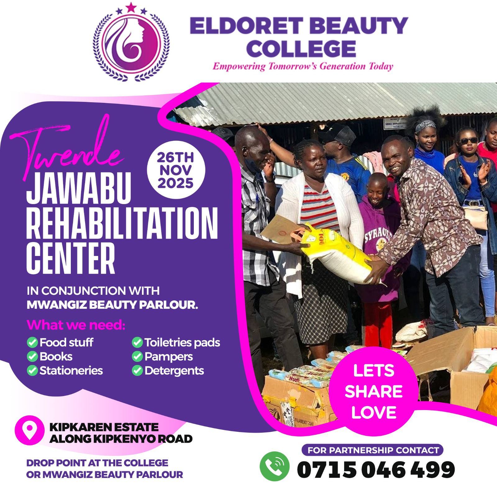 Eldoret community outreach