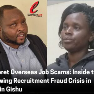 Eldoret job scam
