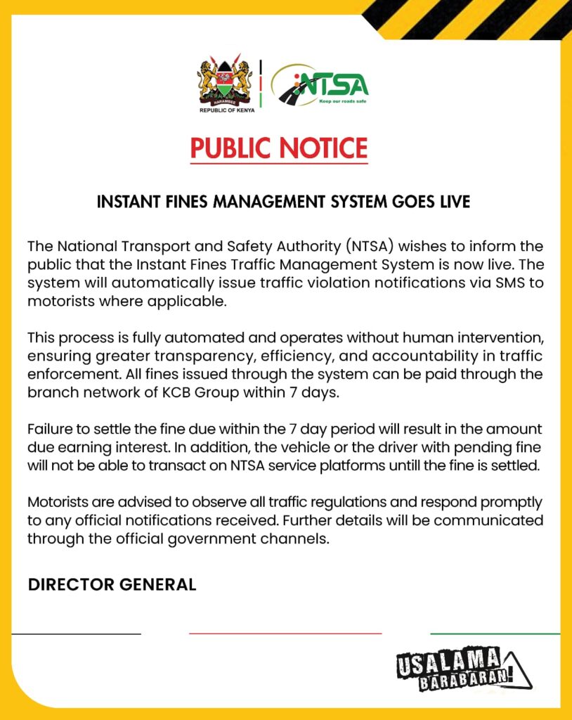 Instant Traffic Fines System
