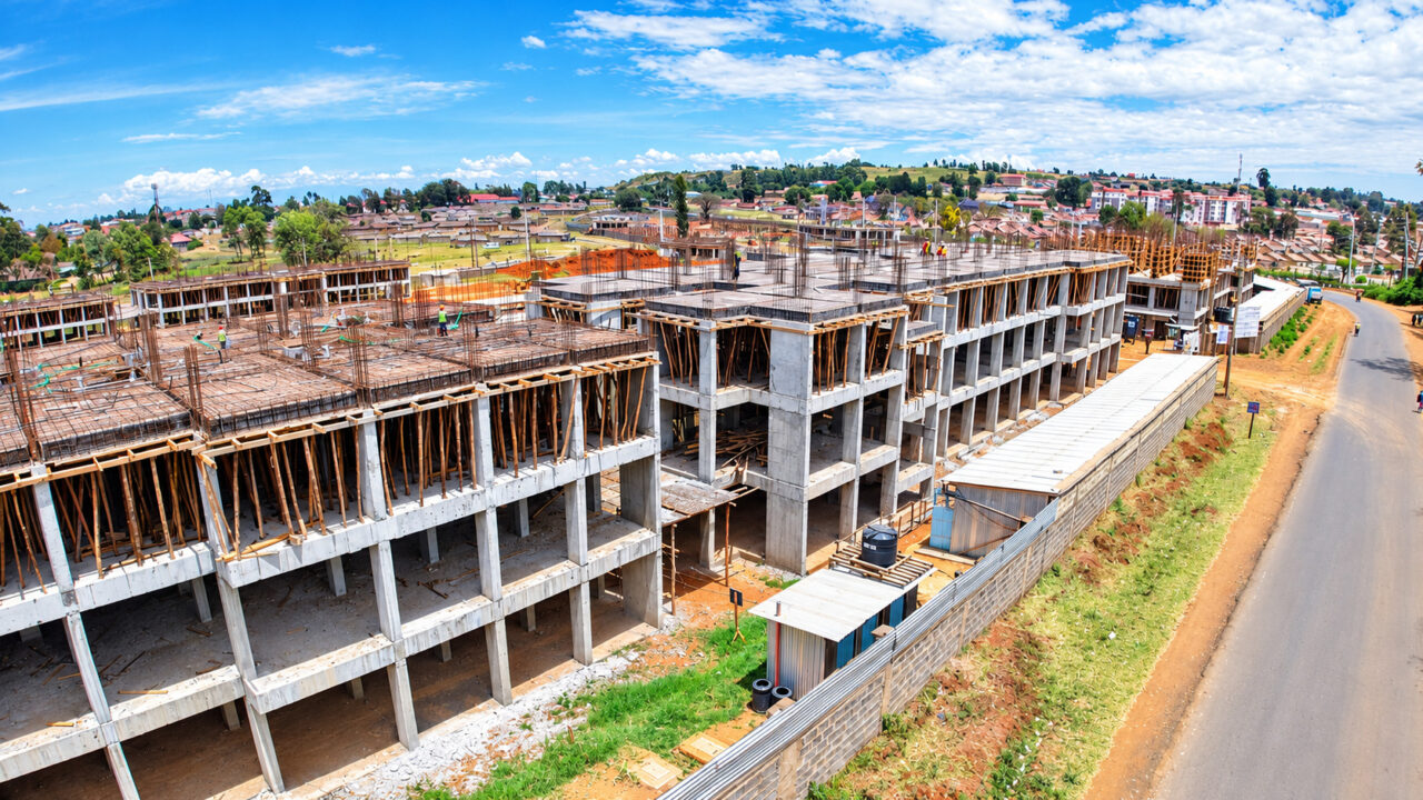 PS Raymond Omollo Inspects Kidiwa Affordable Housing Project Phase 2 in Eldoret