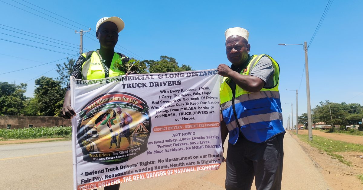 Woman Walks 133km From Malaba to Eldoret in Road Safety Campaign