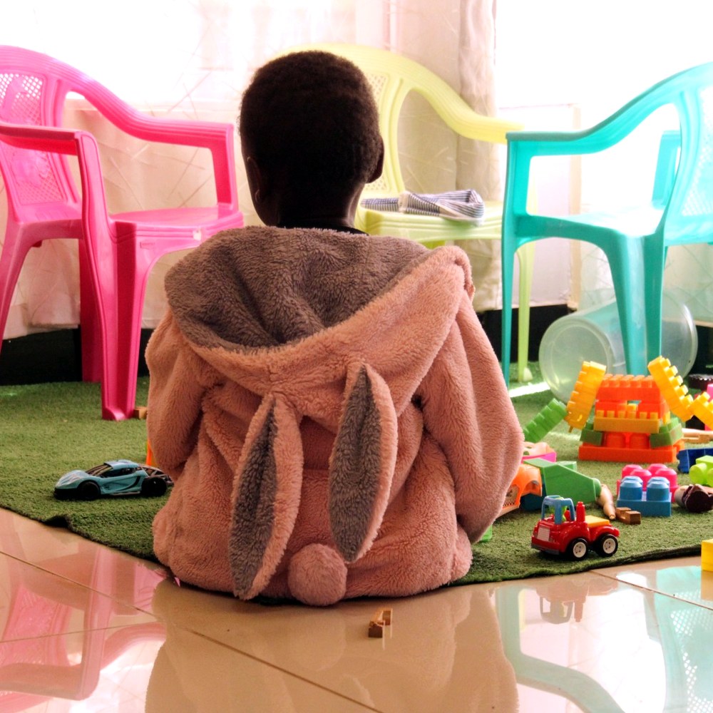 Children’s play corner at 64 Dental Suites, a paediatric dental clinic in Eldoret